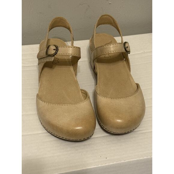 DANSKO TIFFANI MILLED BURNISHED Women’s US 5.5/ EU 36 Biege - Picture 10 of 10